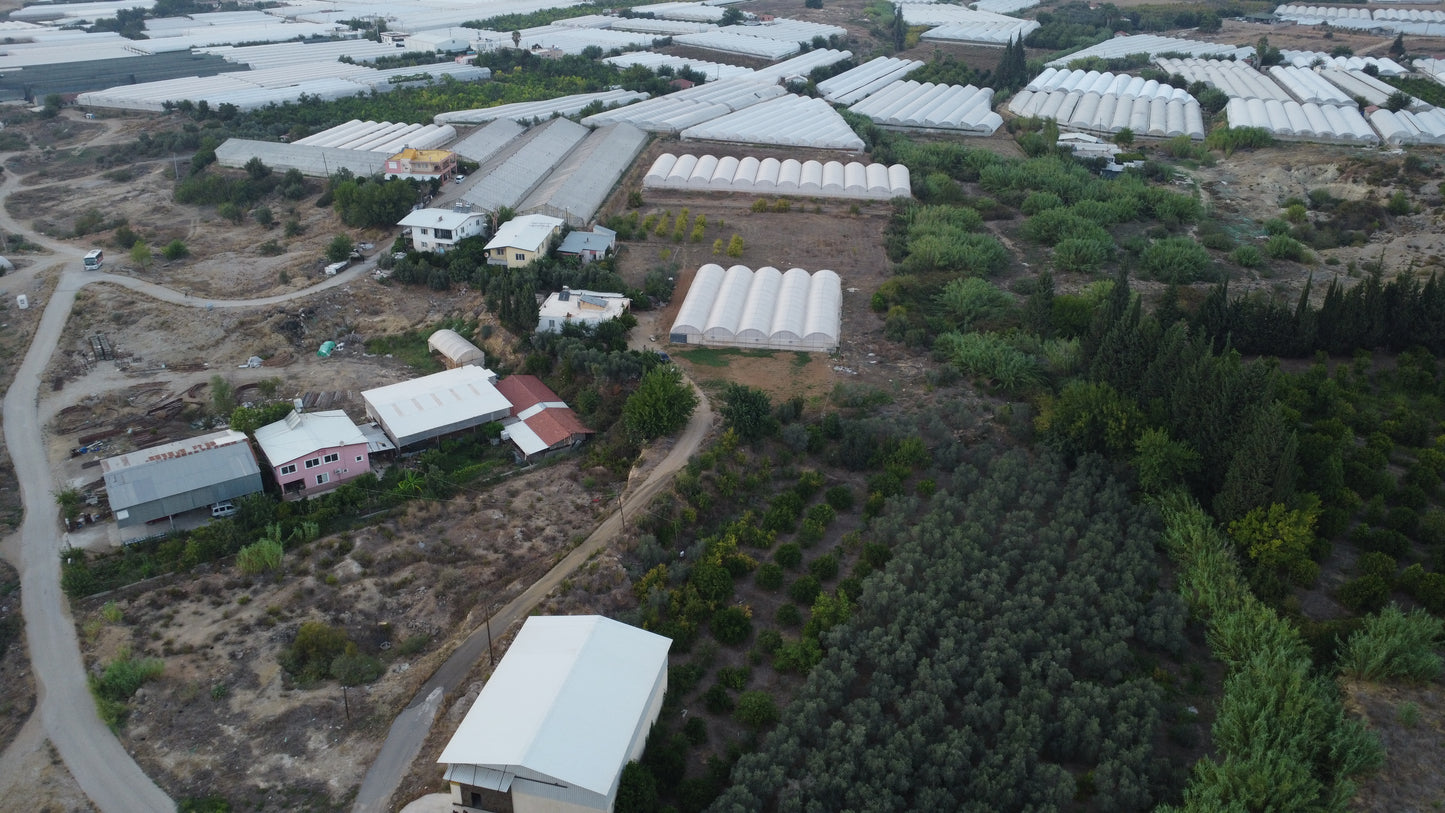 ANTALYA AKSU MANDIRLAR'DA İMAR SINIRINDA 3066 M2 SATILIK TARLA