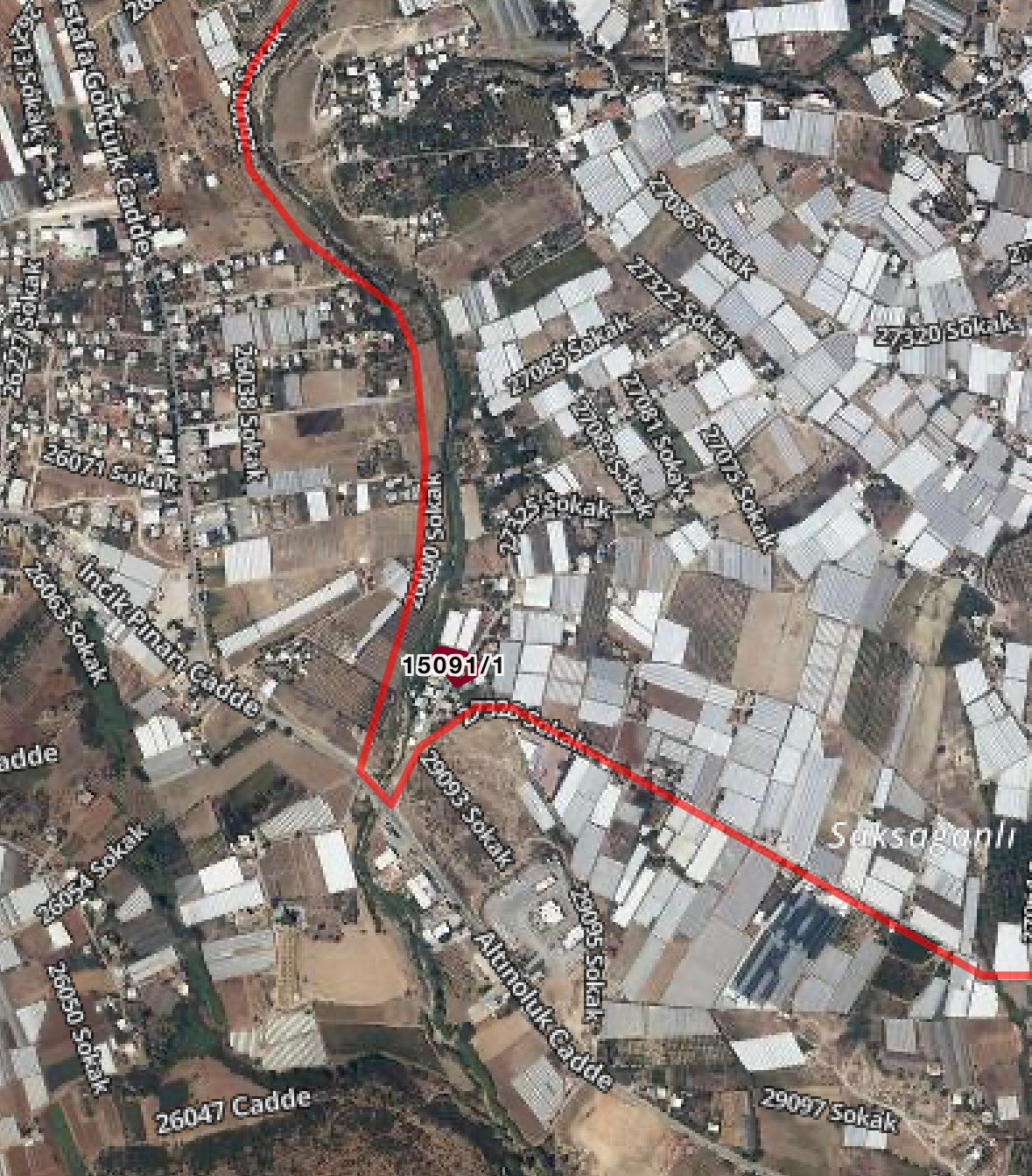 ANTALYA AKSU HACIALİLER'DE SATILIK TİCARİ İMARLI ARSA