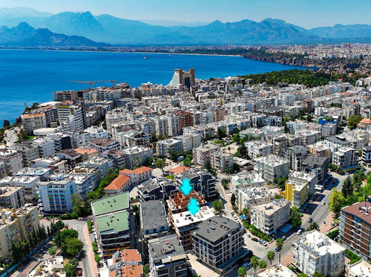 ANTALYA MURATPAŞA ZERDALİLİK MAHALLESİ’NDE SATILIK DAİRE